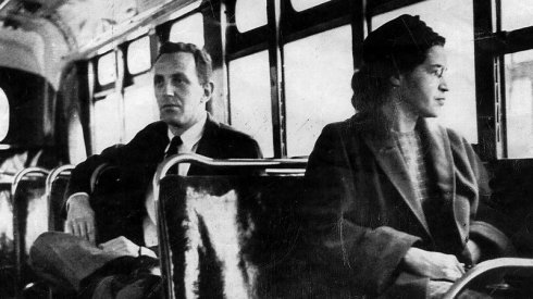 Rosa Parks on Bus
